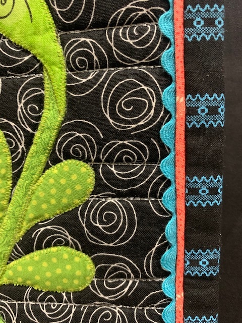 "Isn't it Romantic?" by Nancy Arseneault - Blanket Stitch